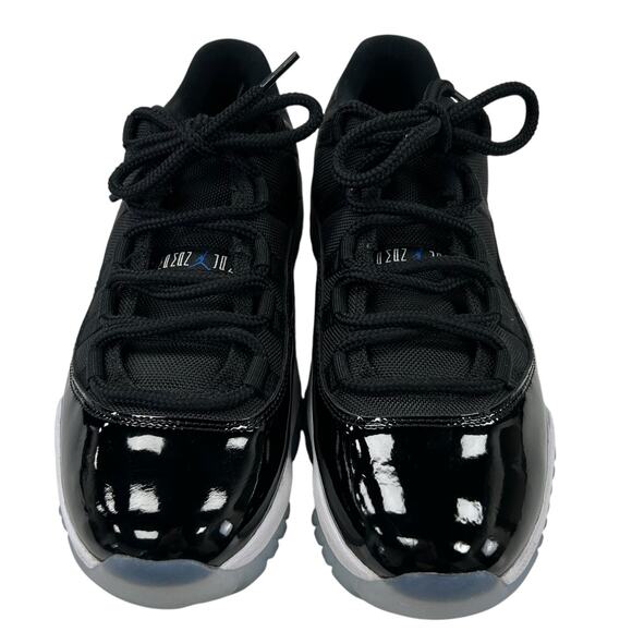 Nike Air Jordan 11 Retro Low Black Varsity Royal White Sneakers Mens 8.5